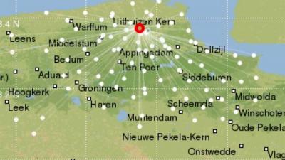 Noorden van Groningen getroffen door zware aardbeving van 2.8 