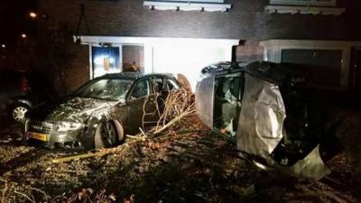 Ravage na achtervolging in Vleuten