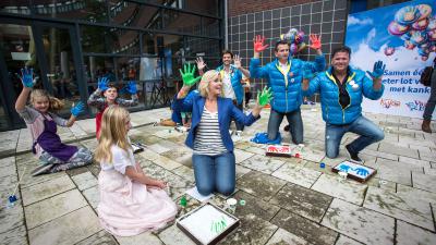 BN'ers in actie om aandacht te vragen voor kinderkanker