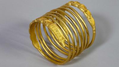 armband-goud-kunstroof-Drenthe