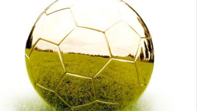 14-karaats gouden bal onder de hamer