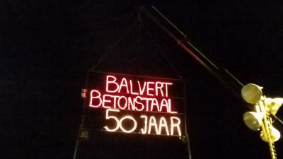 Balvert betonstaal viert haar 50-jarig bestaan