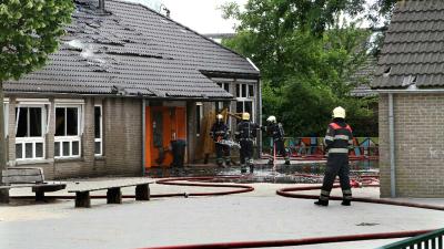Brand basisschool Eindhoven richt veel schade aan 