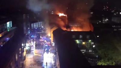 Opnieuw grote brand in Londen