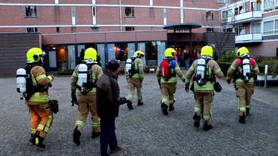 Brand in wooncomplex Vlaardingen