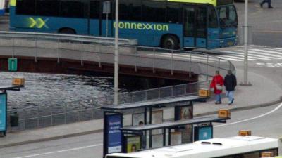 Buschauffeurs van Connexxion in Almere staken om veiligheid