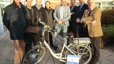 Bedrijven werken samen aan betere fietsbereikbaarheid op Kranenburg