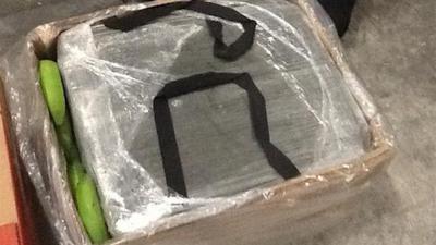 50 kilo cocaïne aangetroffen tussen partij bananen