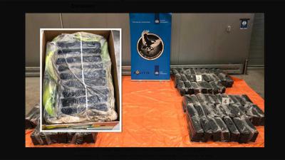 cocaine-pakketten-bananen