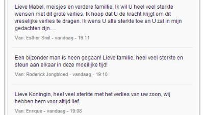 foto van Condoleanceregister prins Friso | RVD