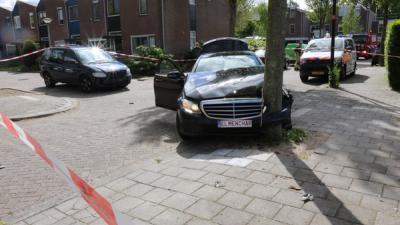 auto, crash, achtervolging, vlaardingen 