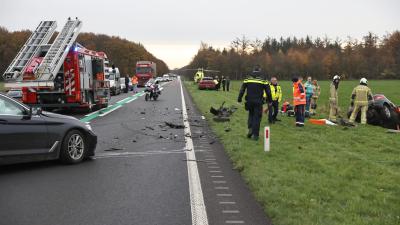 Hulpdiensten ter plaatse