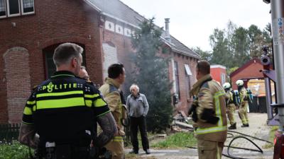 Hulpdiensten ter plaatse
