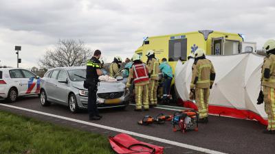 Hulpdiensten ter plaatse