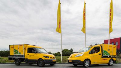DHL breidt City Hub voor groene stadsdistributie uit met elektrische Cubivan