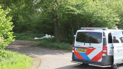 drugsafval-parkeerplaats-politie