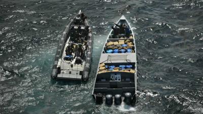 drugstransport-boot-aanhouding