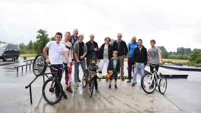 Plek voor skaters, skeelers en BMX-ers in Utrecht