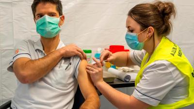 eerste vaccinatie UMCM+