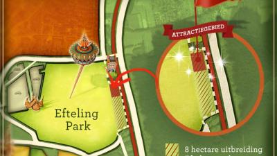 Efteling wil meer ruimte voor nieuwe attracties