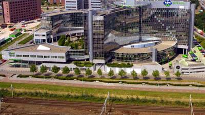 Foto van hoofdkantoor KPN Amsterdam | Archief EHF