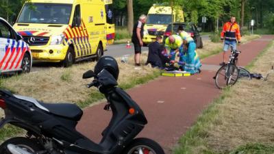 Fietser gewond na eenzijdig ongeval in Gemonde