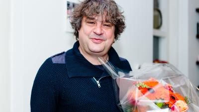 Frank Lammers ontvangt prijs Prins Bernhard Cultuurfonds