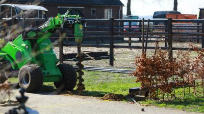 gaslek-graafmachine-boor