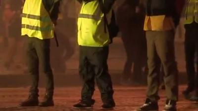 Politie beëindigd snelwegblokkade gele hesjes bij Maastricht 