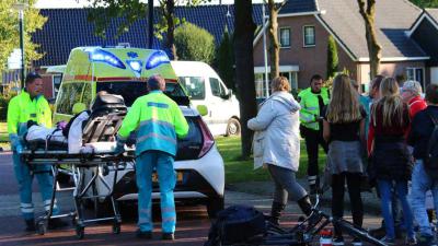 Fietser gewond na aanrijding met auto in Gieten