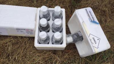 Zeer giftige vloeistof in Nijmegen op straat aangetroffen