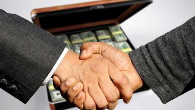 Stop handen schudden om coronavirus 