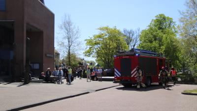 Brandweer ter plaatse