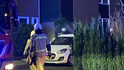 rook uit de woning