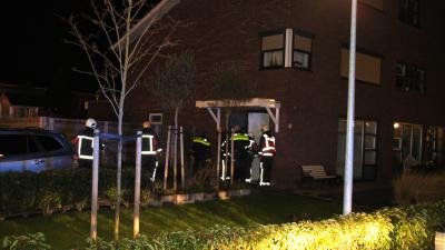 Ethanol-haard brand ongecontroleerd in woning Delfzijl 