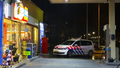 Overval op tankstation in Best