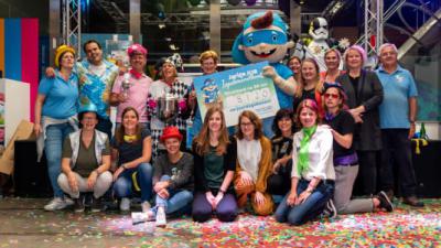 Foto van deelnemers inpakmarathon