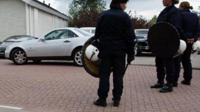 Inval woonwagencentrum Den Haag