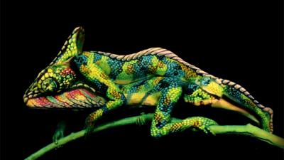 De naakte waarheid achter deze kameleon zal u verbazen