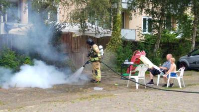 Kampvuurtje wordt niet gewaardeerd