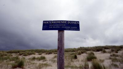 In duingebied wandelend echtpaar stuit op lijk