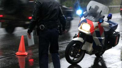 Politie houdt man aan voor bedreiging met vuurwapen op A16