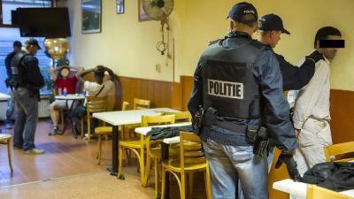 Foto inval koffiehuis | Politie