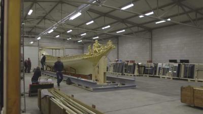 Koningssloep vaarklaar in Scheepvaartmuseum