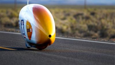 Foto van ligfiets Velox3 | TU Delft