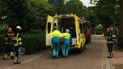 Man, beknelling, toilet, woning