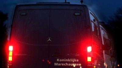Foto van busje Marechaussee | Archief EHF