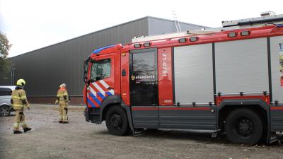 Brandweer voert inspectie uit