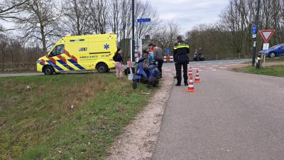 Hulpdiensten ter plaatse