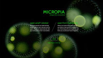 Koningin Máxima opent eind september museum Micropia in Amsterdam 